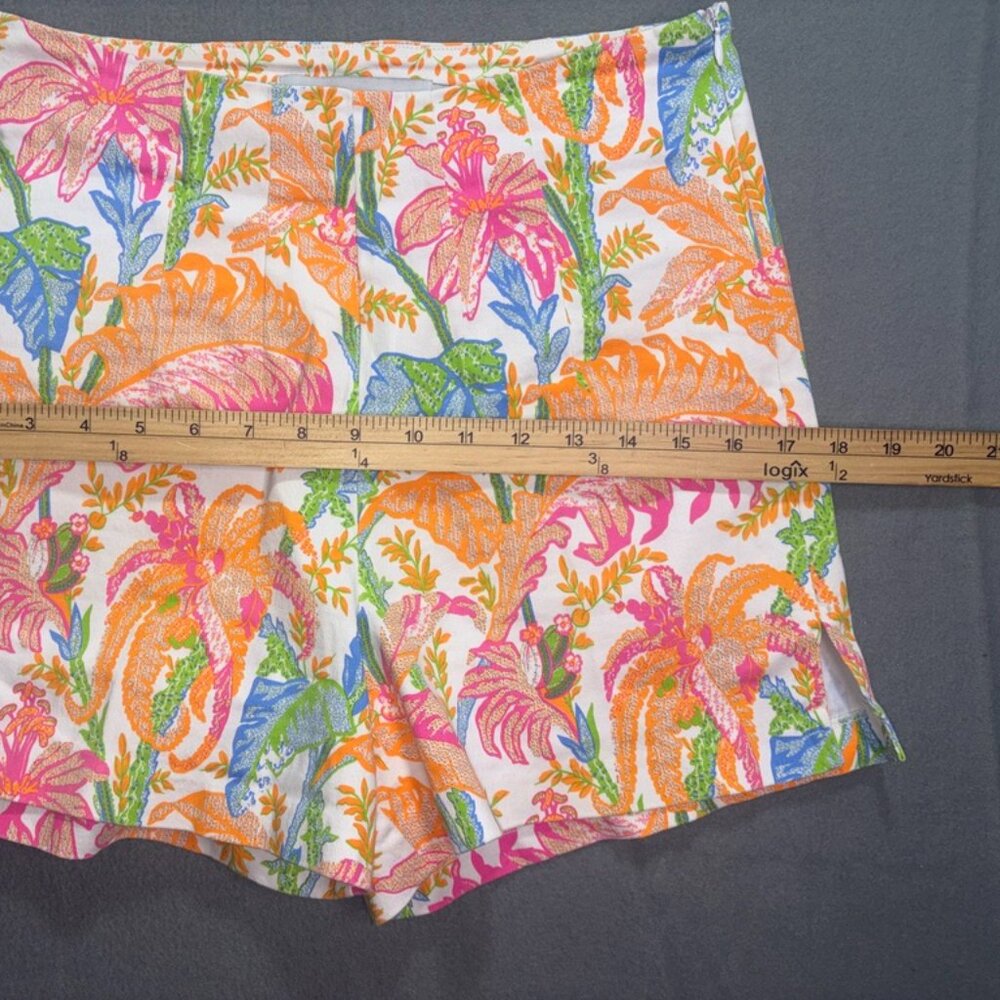 Gretchen Scott Designs Tropical Floral Multicolor Women’s Shorts - Picture 6 of 9